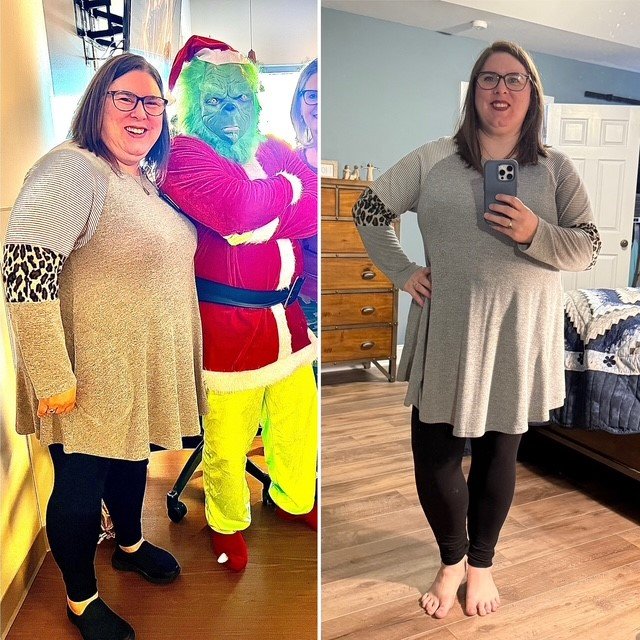 Waist Scribbler Before and After